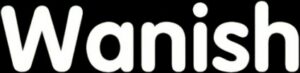 Wanish logo black